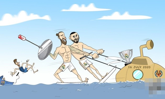 Ảnh chế Real vô địch La Liga - Bóng Đá