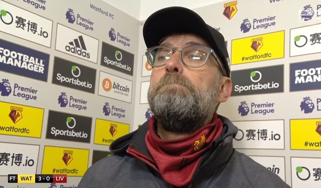 We were not good enough