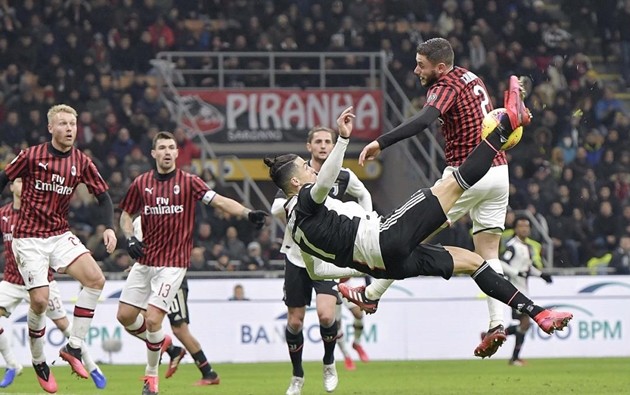 Ảnh trận AC Milan 1-1 Juventus - Bóng Đá