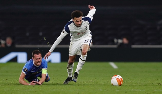 Dele Alli làm tất cả để tạo nên siêu phẩm cho Tottenham - Bóng Đá