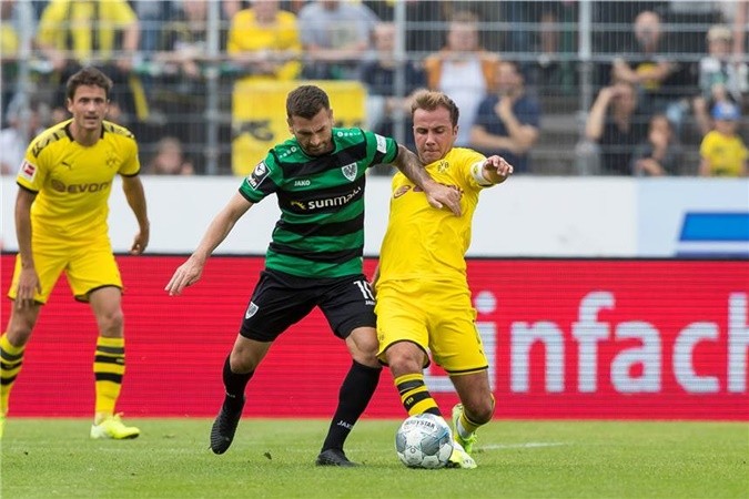 Götze and centre-backs on target as Dortmund claim 4-0 win in Münster - Bóng Đá