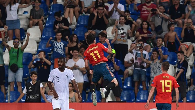 ảnh U21: Tây Ban Nha - Pháp - Bóng Đá