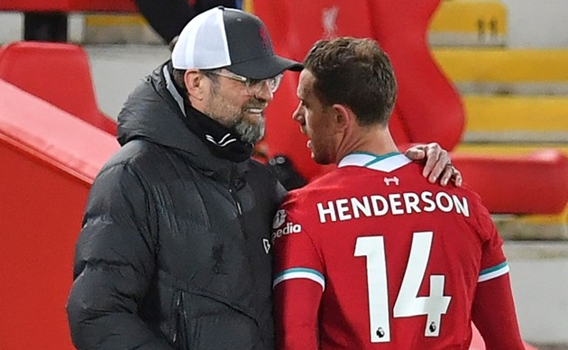'It's not good' - Klopp provides gloomy update on Henderson injury after Liverpool loss to Everton - Bóng Đá