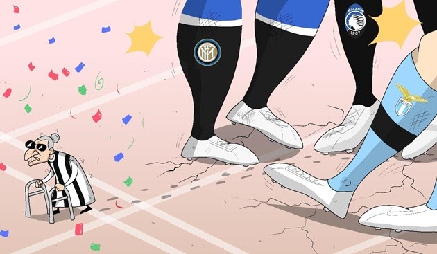 Ảnh chế Juve vô địch Serie A - Bóng Đá