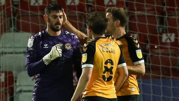 Iconic goal: League Two goalkeeper scores from own penalty area - Bóng Đá