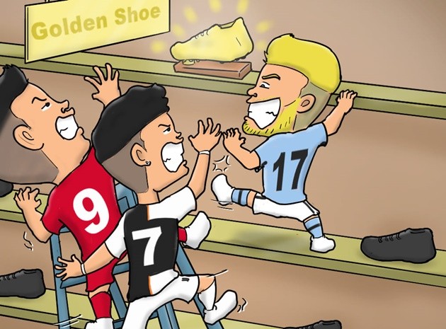 Ảnh chế Immobile giành giày vàng - Bóng Đá