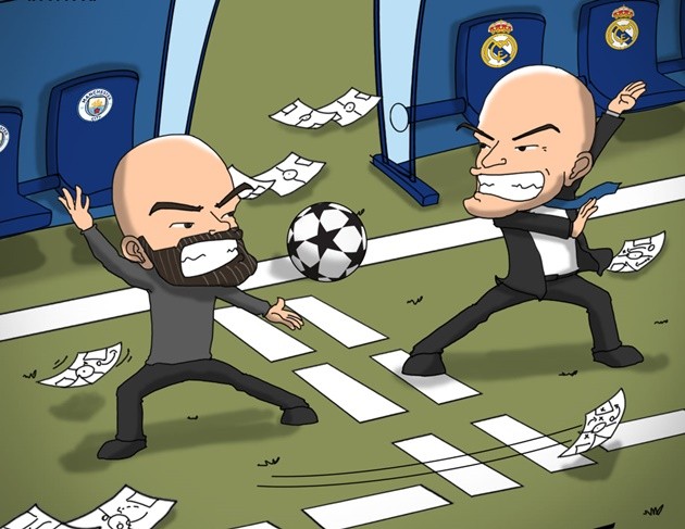 Ảnh chế Real thắng Man City - Bóng Đá