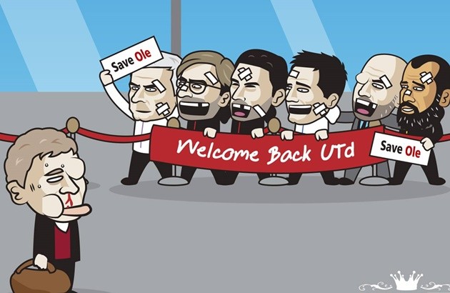 Ảnh chế M.U thua Sevilla - Bóng Đá