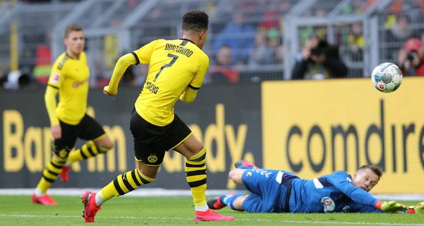 Jadon Sancho is the Bundesliga's top scorer - Bóng Đá