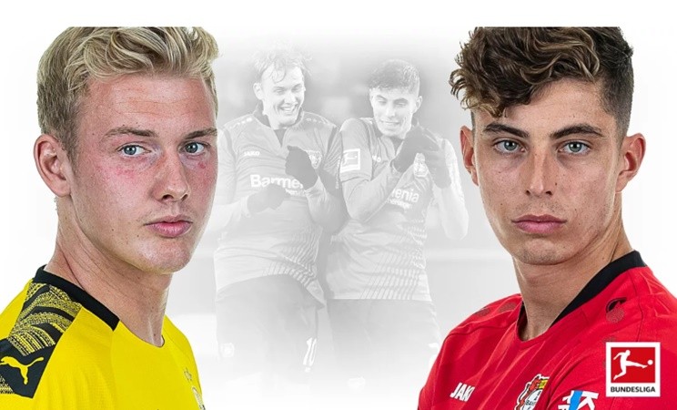 Julian Brandt and Kai Havertz reunited  - Bóng Đá