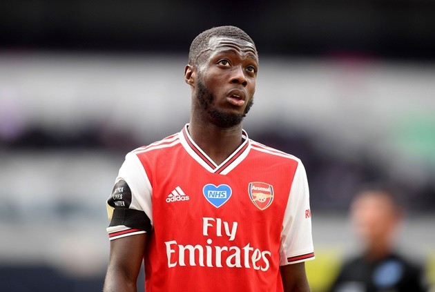 Mikel Arteta to decide Nicolas Pepe's fate in private meeting with Arsenal record signing - Bóng Đá