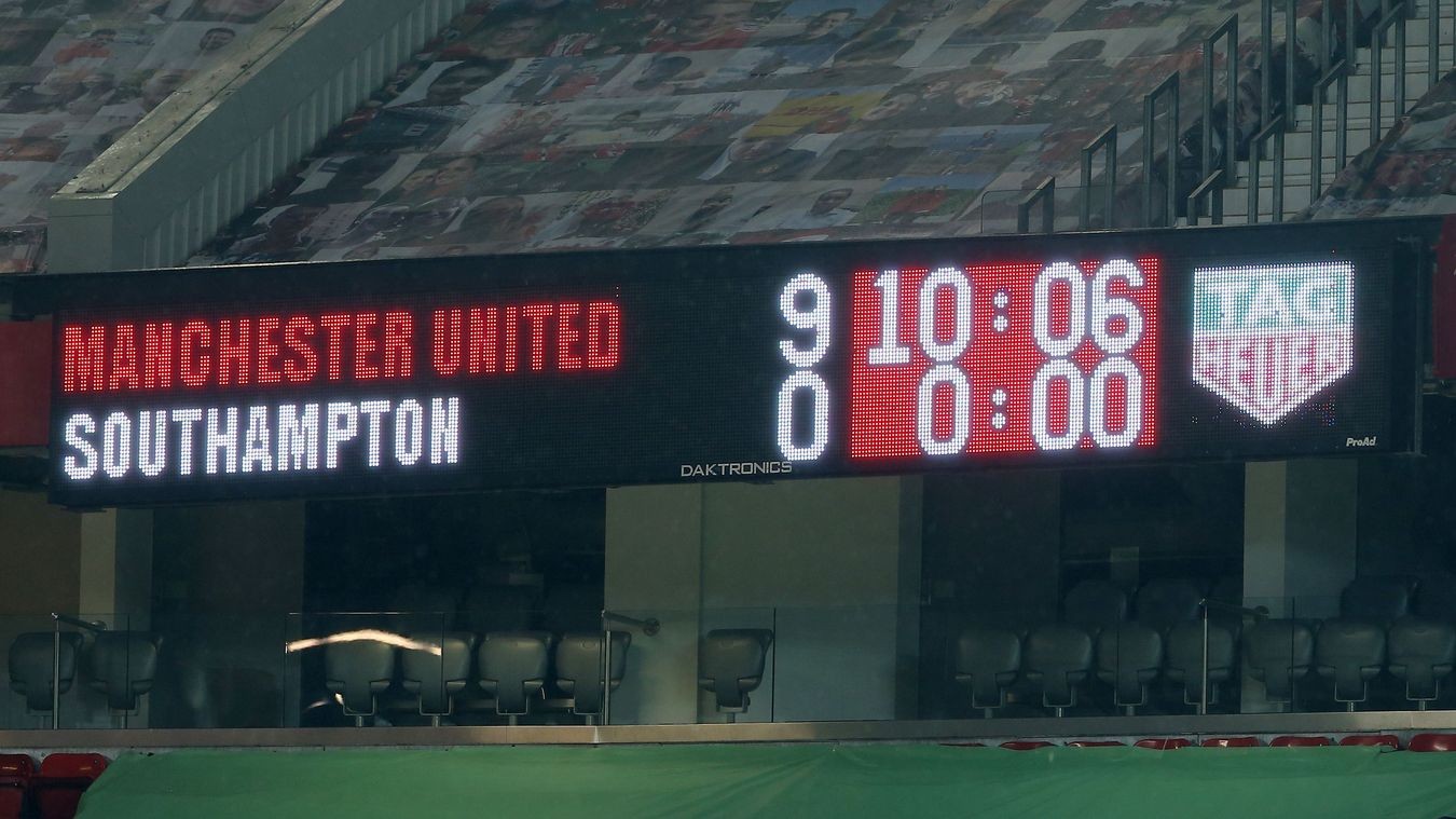 10 thống kê M.U 9-0 Southampton - Bóng Đá