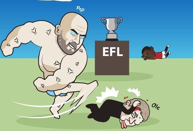 ảnh chế mờ u suýt vô địch Carabao Cup - Bóng Đá