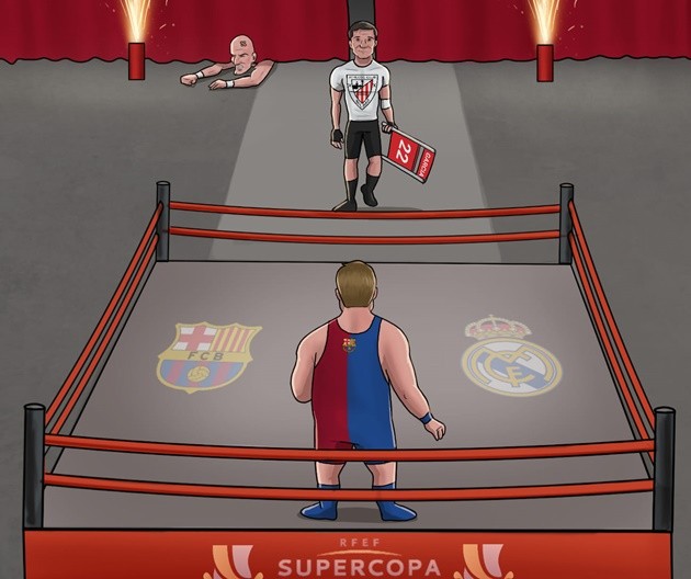 Cười té khói với loạt ảnh chế Siêu cúp Tây Ban Nha - Bóng Đá