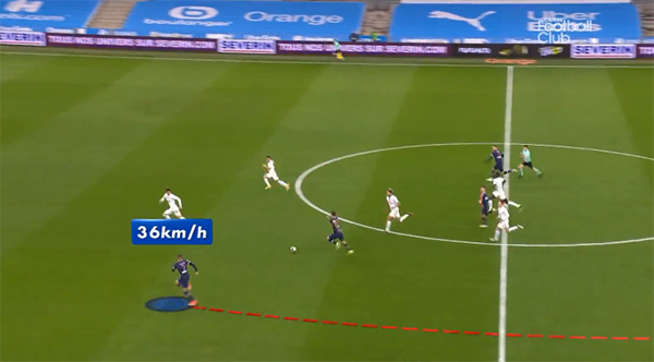 Mbappe hóa cỗ máy F1, đạt tốc độ 