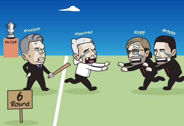 Cười té khói với loạt ảnh chế vòng 5 FA Cup - Bóng Đá