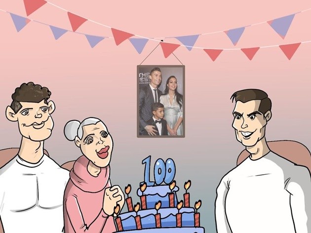 Cười té khói với loạt ảnh chế sinh nhật Ronaldo - Bóng Đá