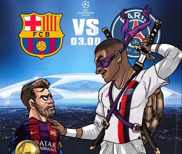 Cười té khói với loạt ảnh chế PSG hòa Barca - Bóng Đá