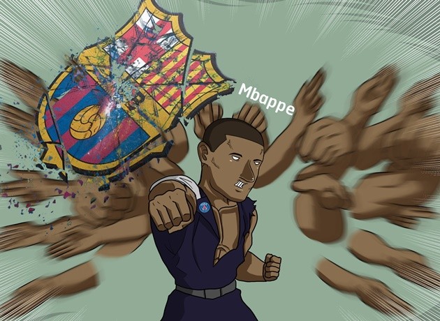 Cười té khói với loạt ảnh chế PSG đại thắng Barca - Bóng Đá