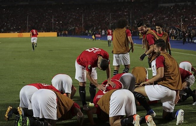 ảnh sau trận ai cập - Bóng Đá