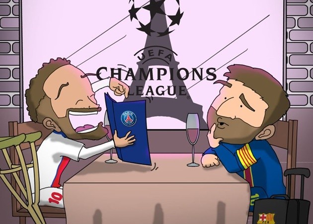 Cười té khói với loạt ảnh chế PSG hòa Barca - Bóng Đá