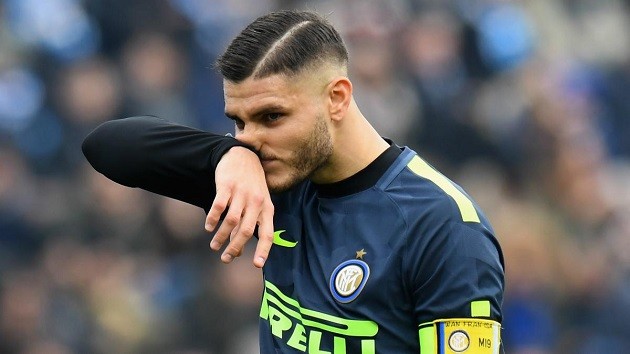 90min: Inter striker Icardi open for Premier League move - could he join Liverpool? - Bóng Đá