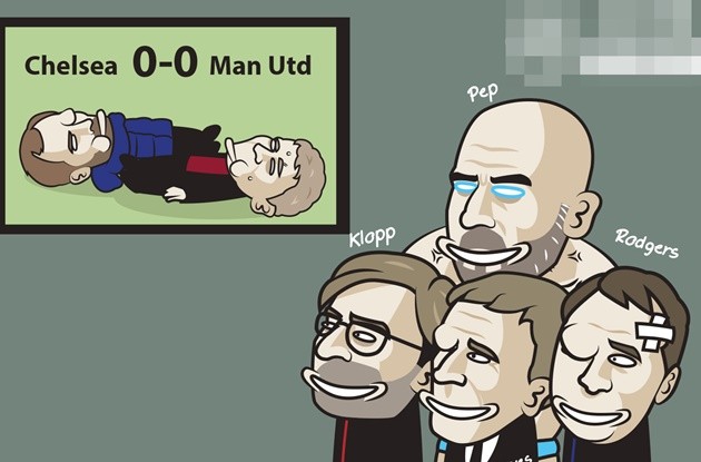 Cười té khói với loạt ảnh chế Chelsea hòa Man Utd - Bóng Đá