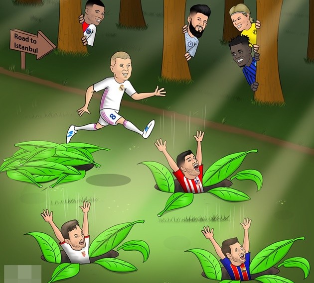 Cười té khói với loạt ảnh chế vòng 1/8 Champions League - Bóng Đá