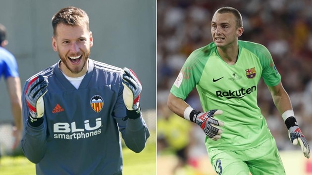 Barca tạm hoãn thương vụ trao đổi Cillessen - Neto - Bóng Đá