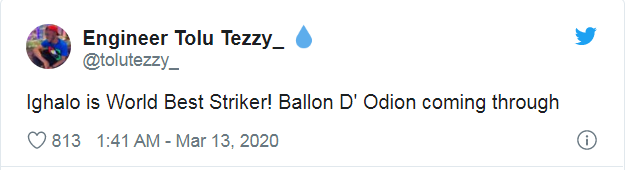 Fan Man Utd: Hãy trao luôn Quả bóng vàng cho cậu ấy! (Odion Ighalo) - Bóng Đá