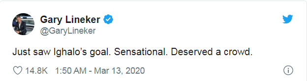 Fan Man Utd: Hãy trao luôn Quả bóng vàng cho cậu ấy! (Odion Ighalo) - Bóng Đá