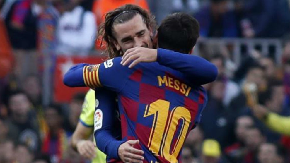 Griezmann: Messi and I are enjoying playing together - Bóng Đá