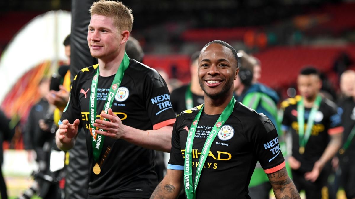 Sterling: Man City 'fully focused' on completing treble - Bóng Đá