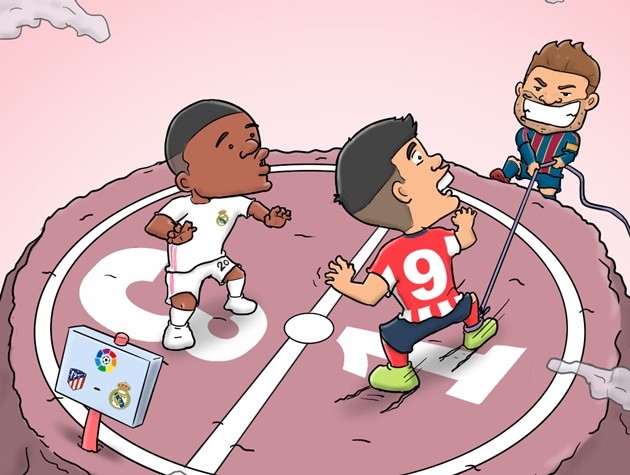 Cười té khói với loạt ảnh chế Atletico hòa Real - Bóng Đá