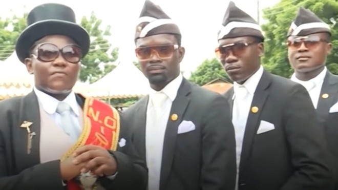 Famous African pallbearer confesses love for football: My favourite player is Messi - Bóng Đá