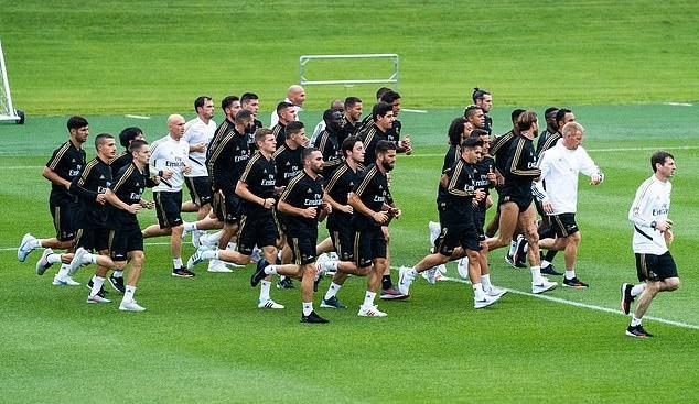 Gareth Bale trains with Real Madrid team-mates in Canada - Bóng Đá