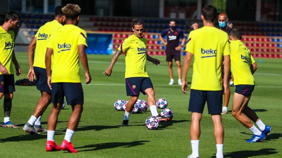 Dembele and Araujo broaden Setien's options against Napoli - Bóng Đá