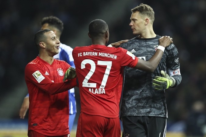 Hainer on Alaba, Neuer, Thiago: 