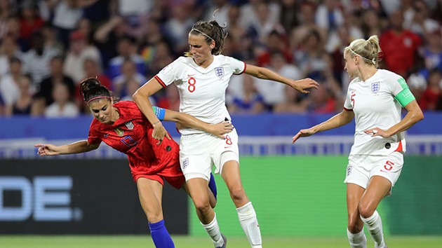 ảnh trận: World Cup nữ Anh - Mỹ (mai lên) - Bóng Đá