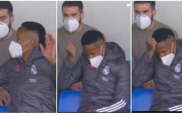 Militao rues red card from the stands next to Ramos, Carvajal and Valverde - Bóng Đá