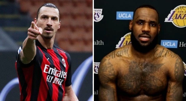 Zlatan Ibrahimovic hits back at LeBron James - Bóng Đá
