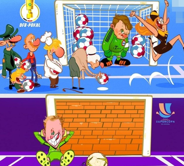 Cười té khói với loạt ảnh chế Siêu cúp Tây Ban Nha - Bóng Đá