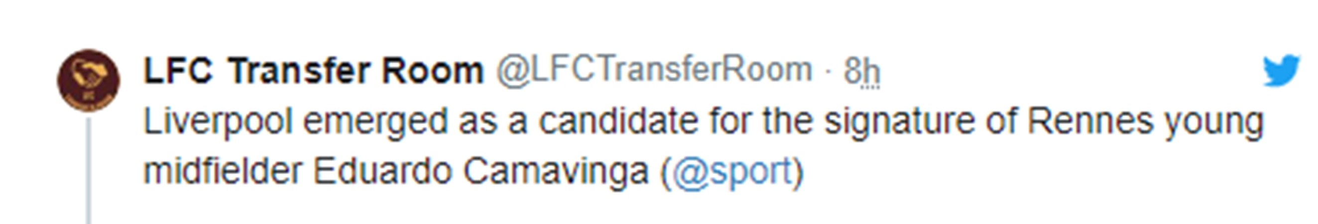 Liverpool fans react to Eduardo Camavinga transfer link - Bóng Đá