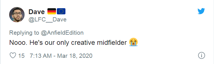 CĐV Liverpool: Đừng bán, cậu ấy thậm chí còn tốt hơn Wijnaldum và Chamberlain! - Bóng Đá