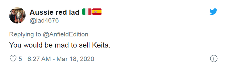 CĐV Liverpool: Đừng bán, cậu ấy thậm chí còn tốt hơn Wijnaldum và Chamberlain! - Bóng Đá