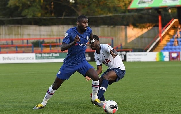 Antonio Rudiger steps up return to fitness as he plays full game for Chelsea Under-23s against Tottenham - Bóng Đá