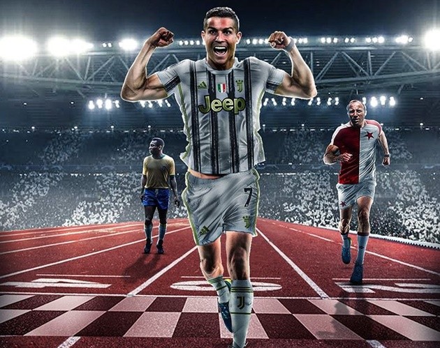 Cười té khói với loạt ảnh chế Ronaldo phá kỷ lục ghi bàn - Bóng Đá