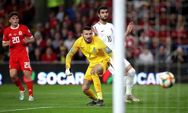 Wales 2-1 Azerbaijan: Real Madrid winger Gareth Bale nets late header to salvage victory in Euro 2020 qualifier - Bóng Đá