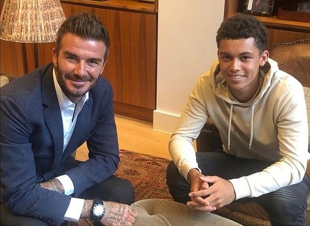 David Beckham 'sets up elite football agency with Manchester United starlet Mason Greenwood a top target' - Bóng Đá
