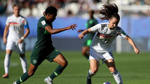 ẢNH SAU TRẬN: NỮ ĐỨC THẮNG NIGERIA - Bóng Đá